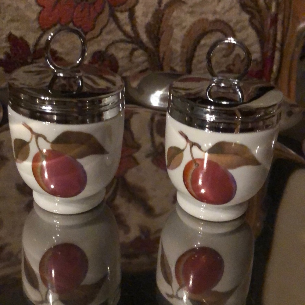 Estate sale! Vintage Royal Worcester egg coddler